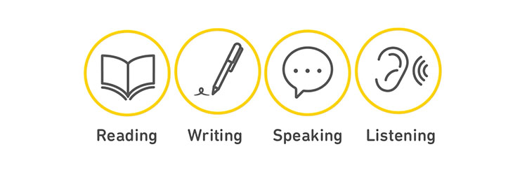 مهارت های چهارگانه زبان