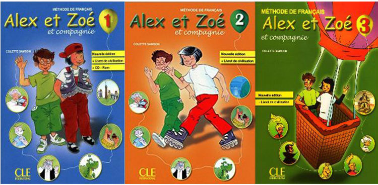 کتاب alex et zoe